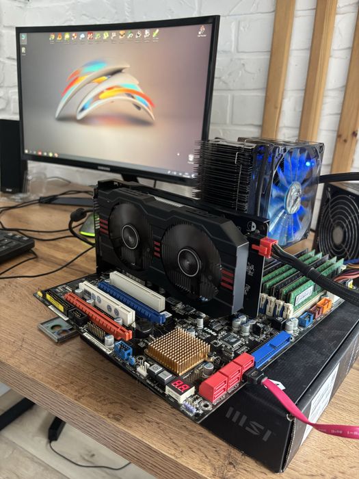 Продам 6/12, x58, ram 24gb, звуковая карта + i7 930