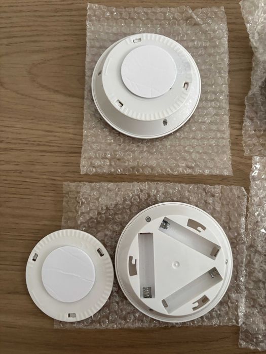 Set 5 Lampi fara fir cu telecomanda, Gonga Alb