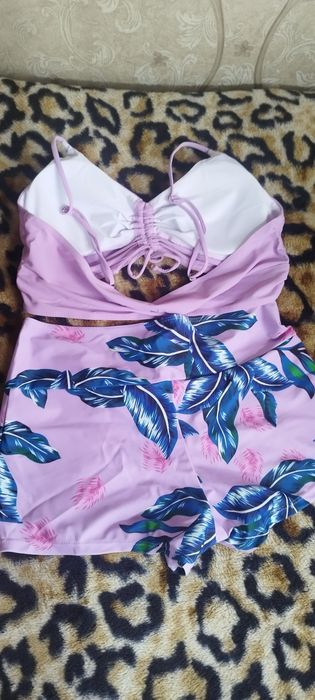 Купальник раздельный с шортами