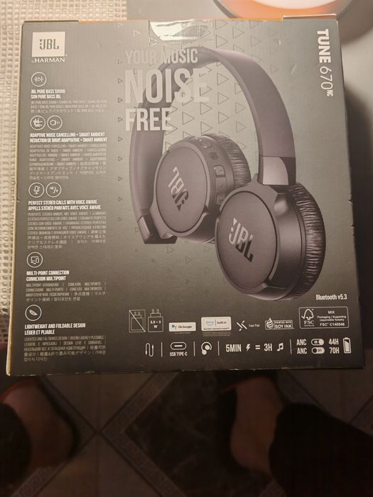 Căști JBL harman tune 670nc sigilate