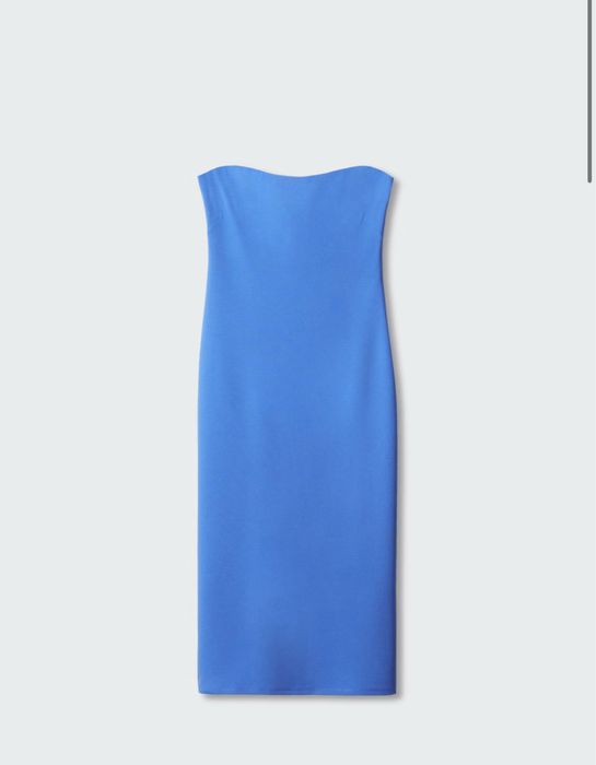 Рокля Mango- Strapless dress