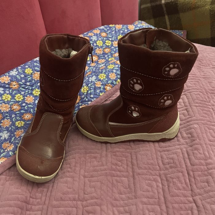 Сапоги детские зимние для девочек