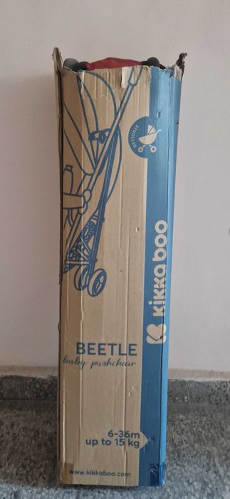 Лятна количка KIKKABOO Beetle - тип "Чадър"