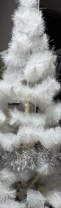 Белая елочка искусственная