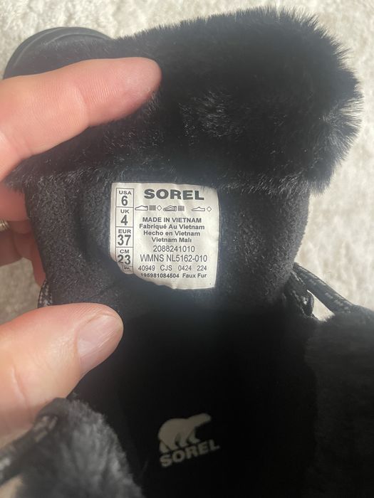 Vand ghete dama Sorel imblanite  Whitney ll Plus Lace Waterproof, 37