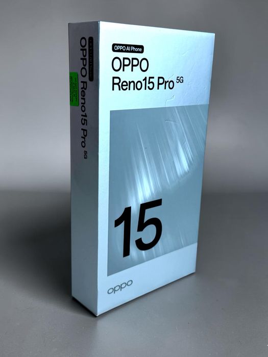 НОВ! OPPO Reno 15 Pro 5G 6,78" 512GB 12RAM Black / Blue Гаранция!