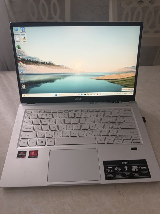Продам Acer swift 3 экран 14 дюйм