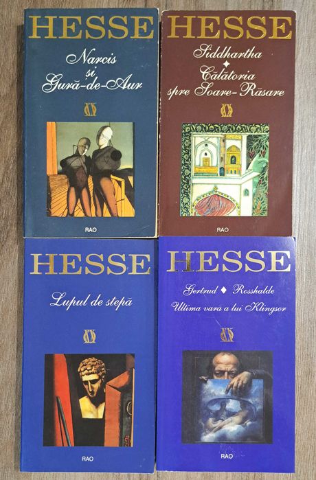 Hermann Hesse - lot 4 carti editura RAO Opere XX