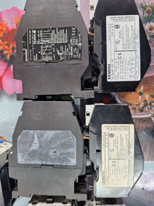 Contactori Siemens cu releu magneto termic