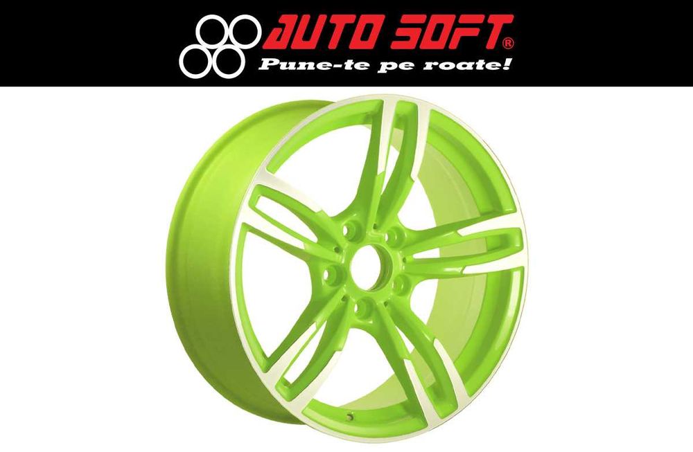 Diamond Cut jante CNC – față strunjită premium