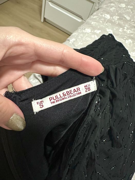 Salopeta stralucitiare cu margele