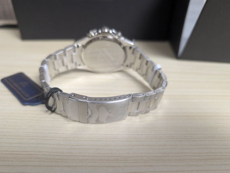 Christophe Duchamp Grand Mont Chronograph Argintiu Nou cu Garanție