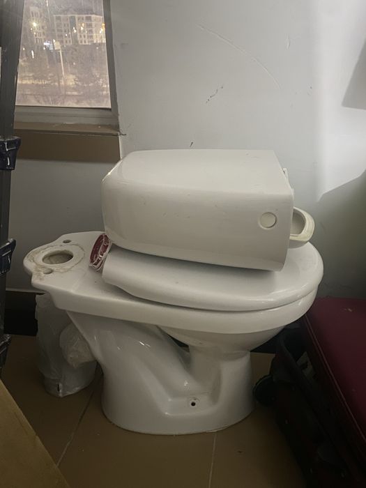 унитаз для стройки