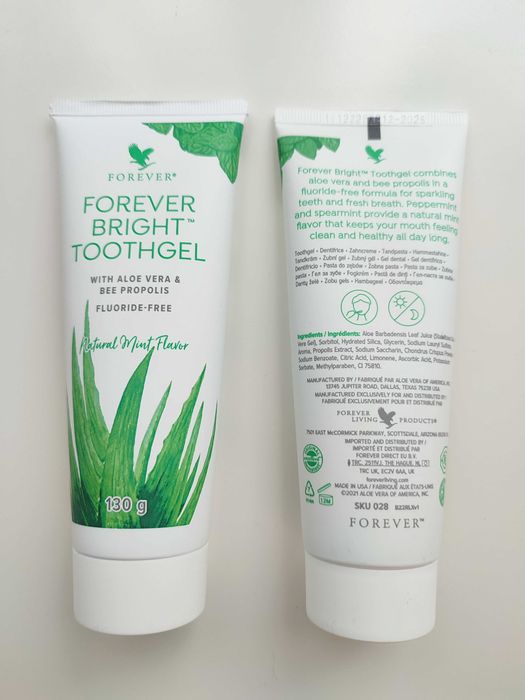 Forever Bright - Гел/паста за зъби с алое и пчелен прополис - Форевър