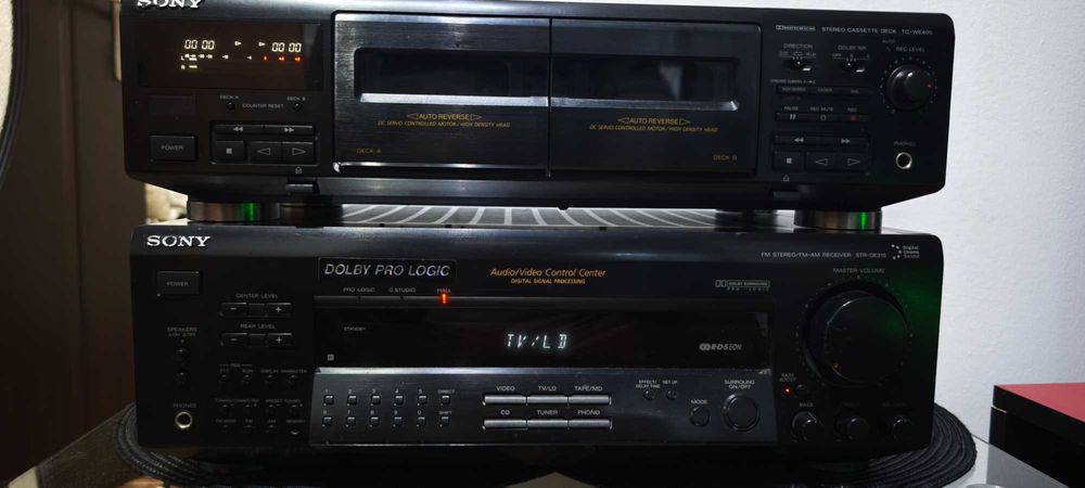 Sony amplificatorare, dublu deck, boxe, pachet sau separat negociabil