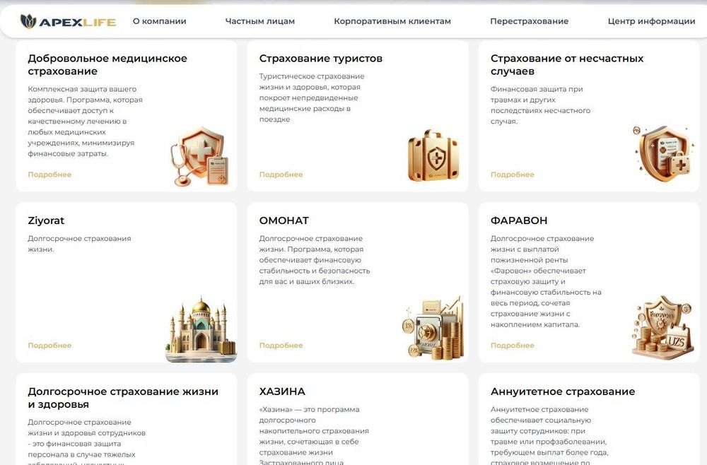 Страхование жизни и здоровья для физических лиц и партнеров — Туризм