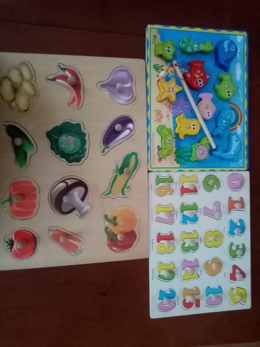 Игры для развития детей +в подарок конструктор