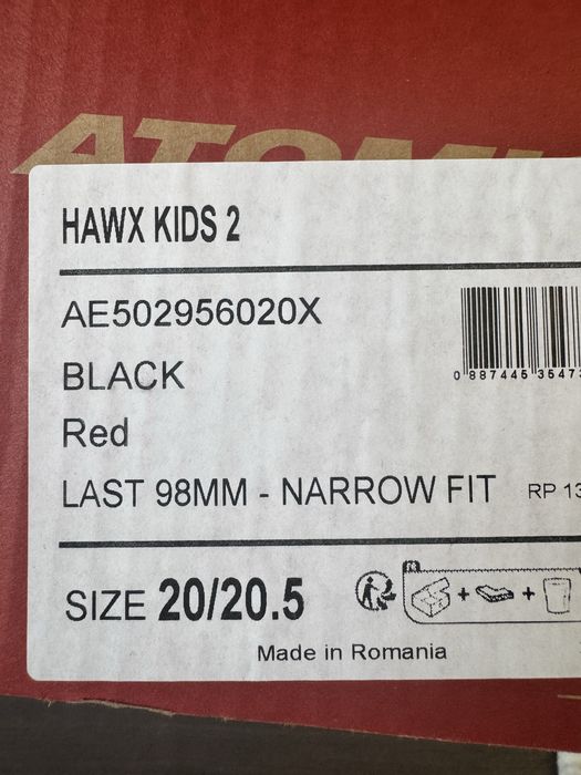 Детские горнолыжные ботинки Atomic