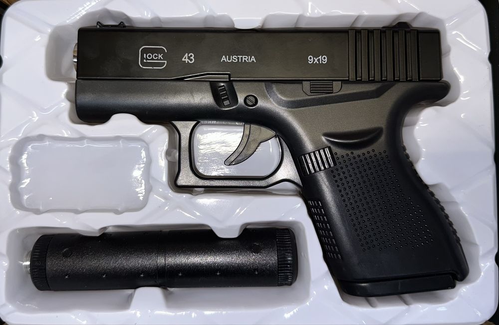 Метални Airsoft Пистолети + 1000 топчета подарък НОВИ МОДЕЛИ