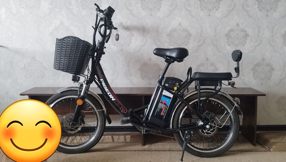 Электровелосипед 350 ватт,15 А/ч,48w..