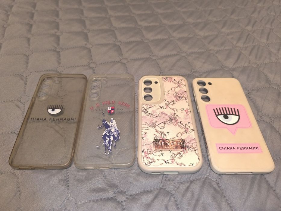 4 броя силиконов гръб за Самсунг Галакси С23+ Samsung Galaxy S23+