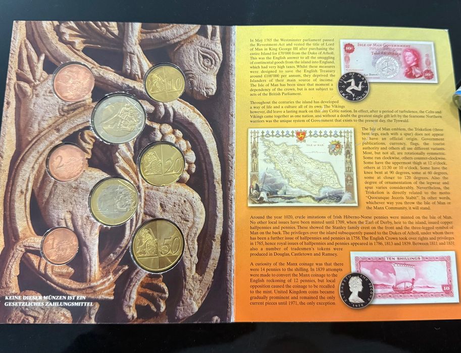 ISLE OF MAN (Колекционерски монети)