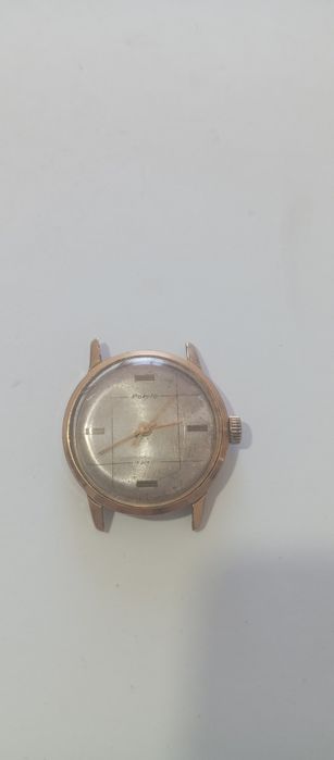 Позолоченные часы ссср