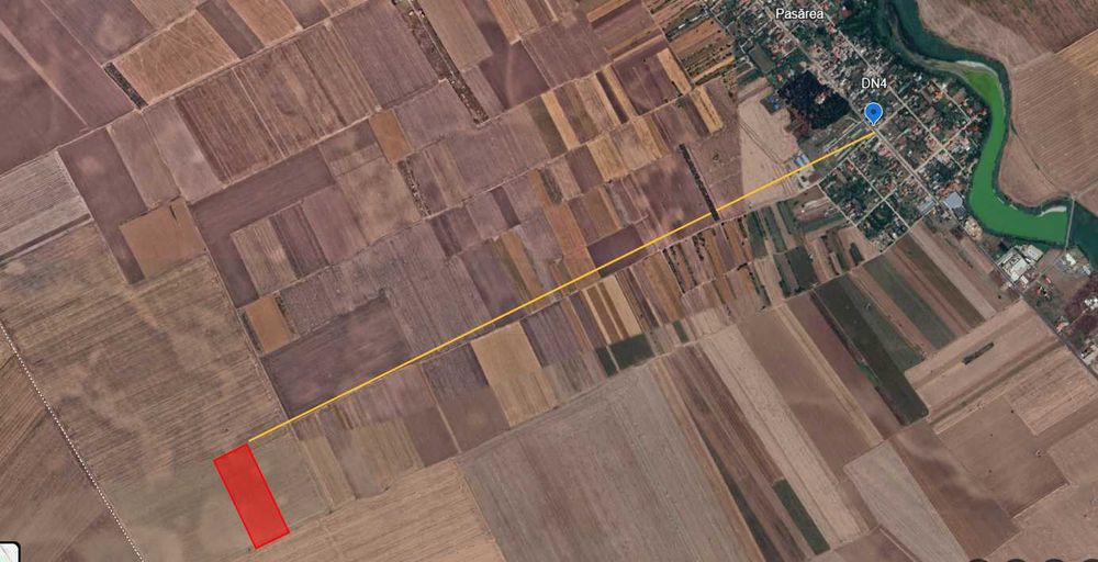 Teren agricol Frumusani, 5,7 ha