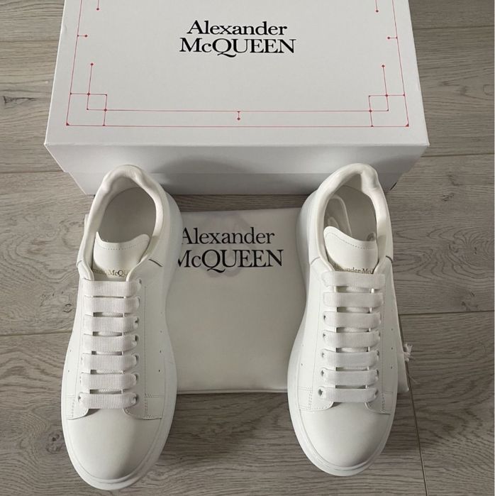 Adidasi Alexander Mcuqeen piele naturala