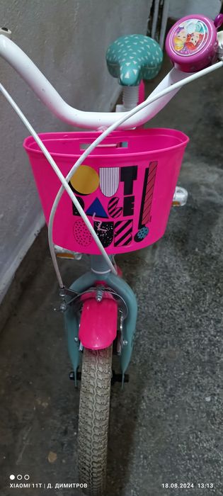 Детско колело за момиче!