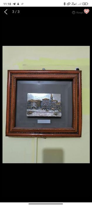 Продам картину. Серебро. Италия