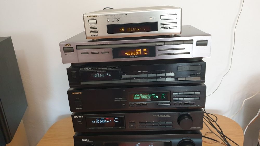Tuner Denon, Onkyo, Pioneer, Yamaha, JVC, Uher