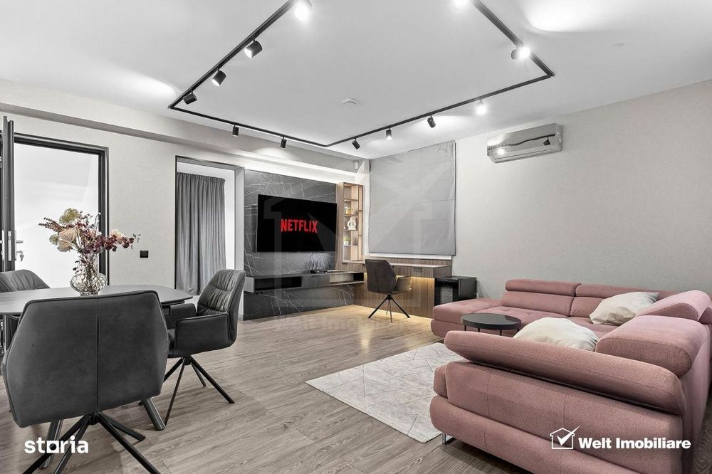 Duplex individual, zona Iris, garaj, parcare, curte, PETFRIENDLY