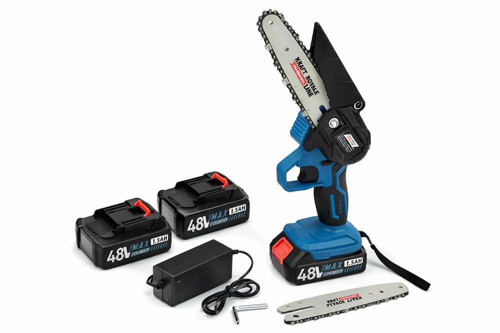 Drujba de mana 2x48V 1.5Ah, lama 15 cm, portabila, usoara