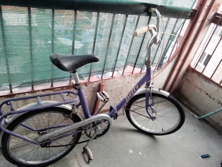 Велосипед "Betty" внос Италия, цвят лилав