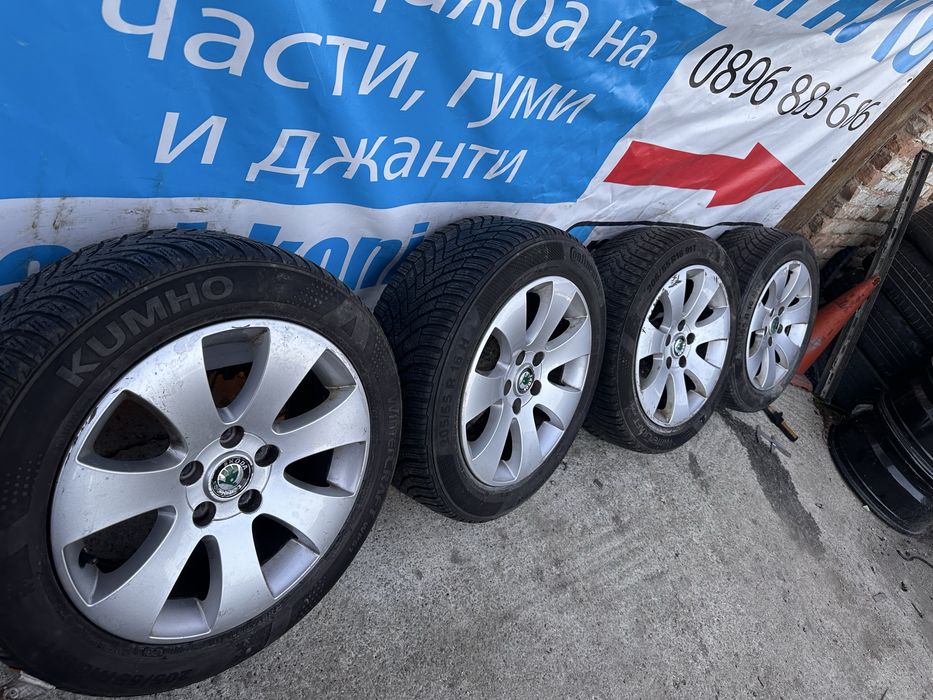 16 5х112 джанти с гуми