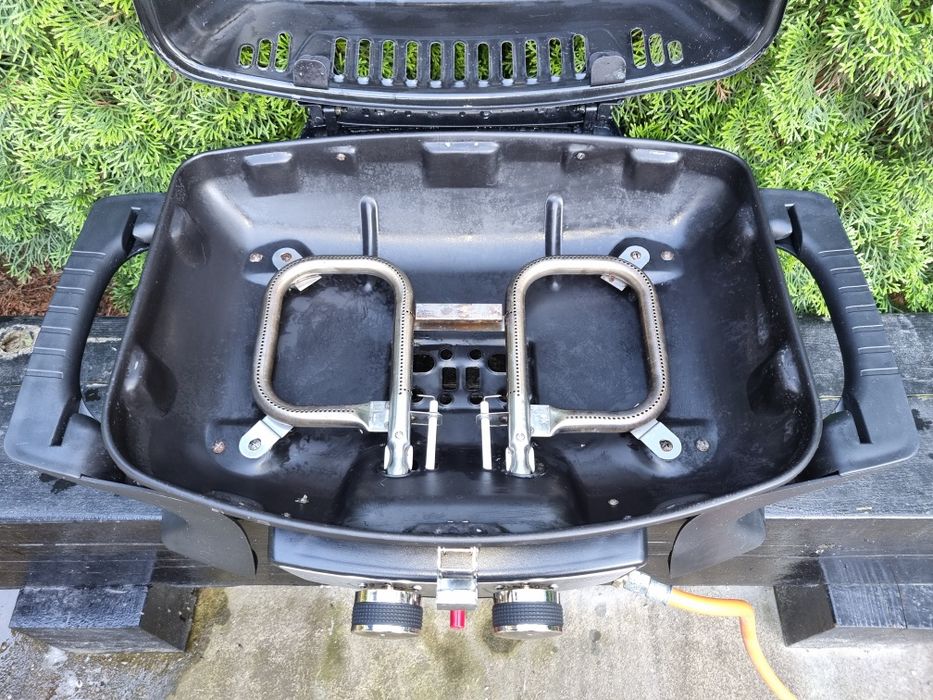 Grill gaz 2 arzătoare fontă