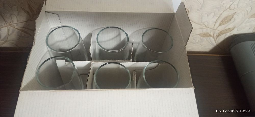 Бокалы новые для вина