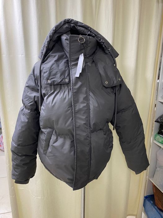 Куртка зимняя серая