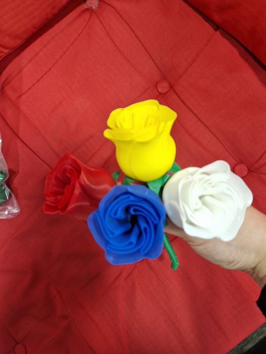 Рози направени  на 3Д принтер