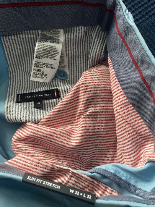 Pantaloni chino slim fit tommy hilfiger