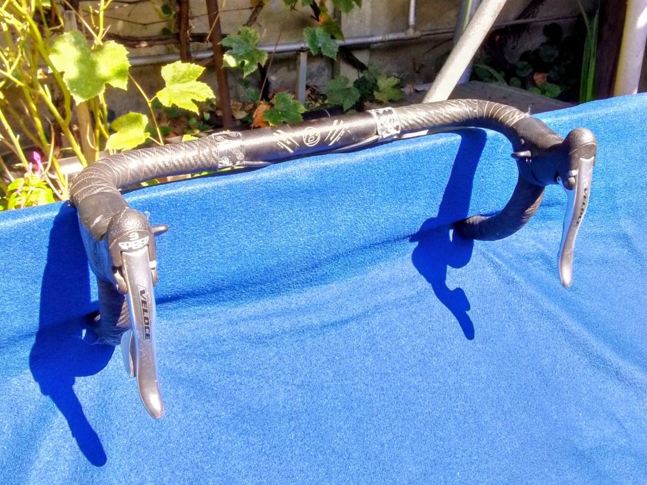 schimbător ultegra / manete campagnolo / angrenaj pedalier arabesque