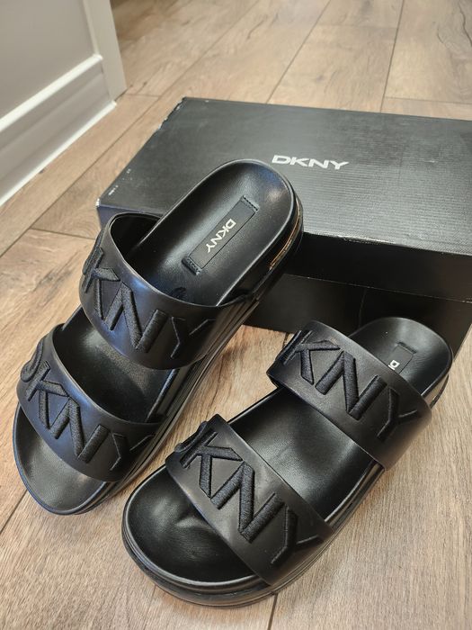 DKNY чехли на плотформа