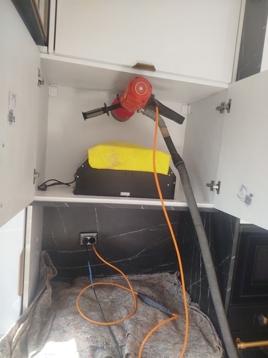 Gaura carotă beton Hota Ac  Centrala Ventilații