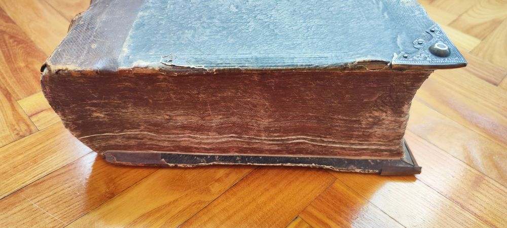 Изключително рядка Biblia Sacra на латински език 1603г
