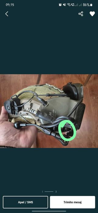 Vand casca Kevlar