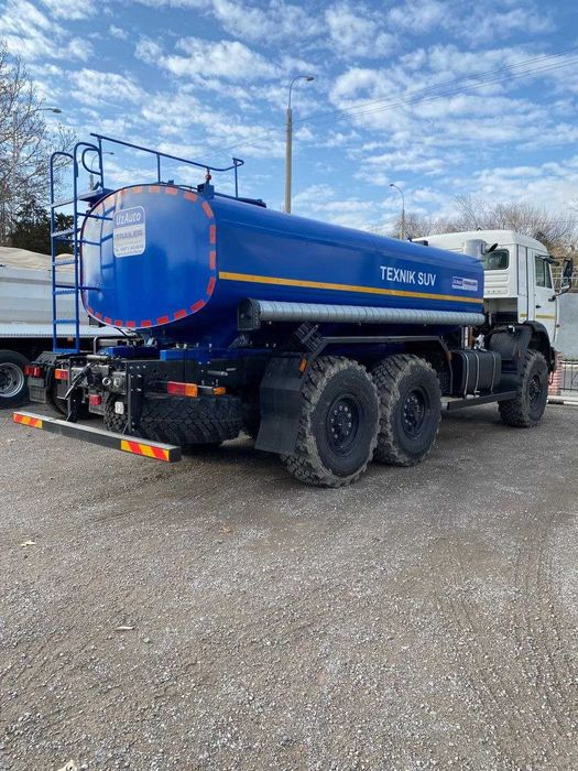 Автоцистерна водовоз КамАЗ 6x6 - 10куб