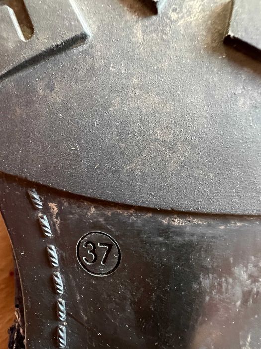 Пролетни ботуши от естествена кожа. .VERRA PELLE .Размер 37.