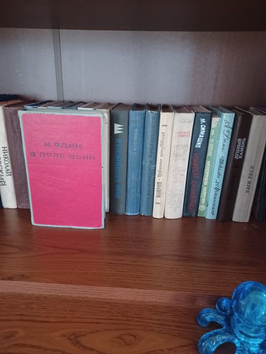 Книги разные. Есть подписные издания.