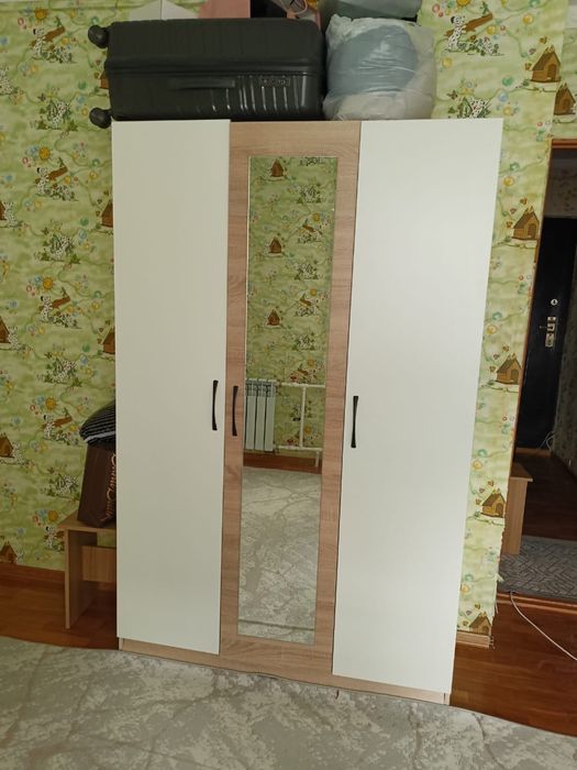 Продам распашной Шкаф с зеркалом